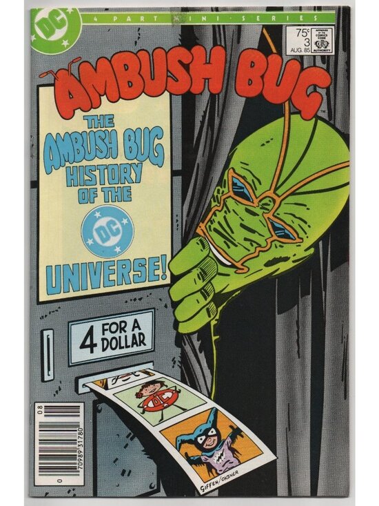 DC Comics Other - Ambush Bug 3 DC Comics 1985 FN/VF 7.0 Keith Giffen Newsstand
